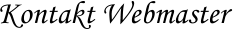 Kontakt Webmaster